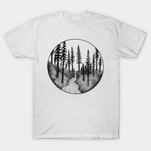 Geometric woods T-Shirt